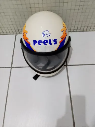 Capacete Peels antigo Raridade usado