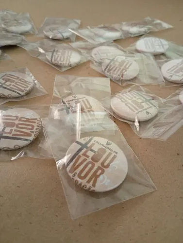 Bottons pra empresas, lojas ou brindes