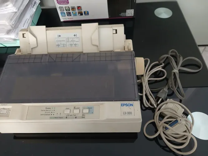 Impressora matricial LX 300 completa