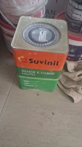 Vendo tinta da suvinil 18 Litros externa e interna nova sem uso  cor cinza elefante