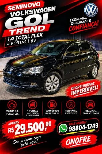 Volkswagen Gol Geração VI 1.0 8V MI Total Flex Mec. 4P 2013