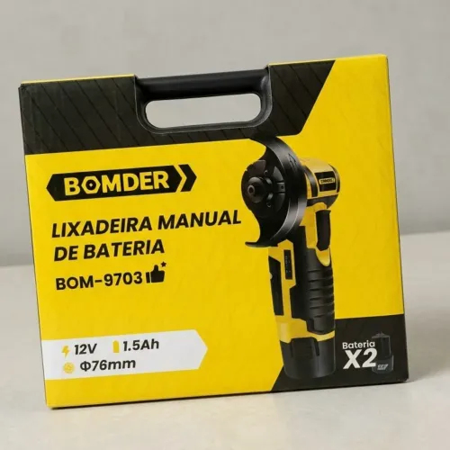 LIXADEIRA E ESMERILHADEIRA A BATERIA BOMDER BOM-9703 12V