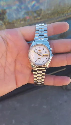 Orient 3 estrelas automatic, números arábicos
