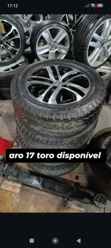aro 17 semj novas toro pneus meieiro