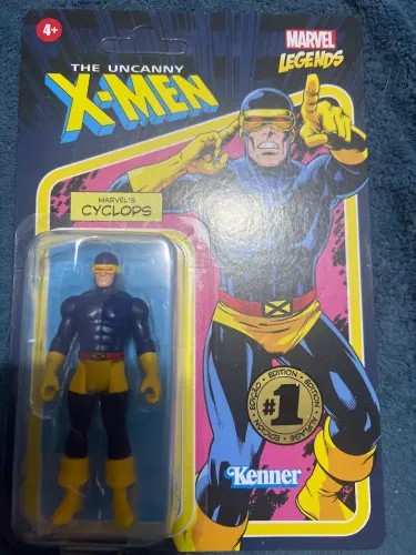 Marvel Legends retrô Kenner Hasbro Ciclope X-men lacrado Edição Especial  escala 3.75 inch