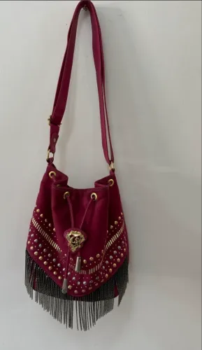 Bolsa couro Carmen Steffens