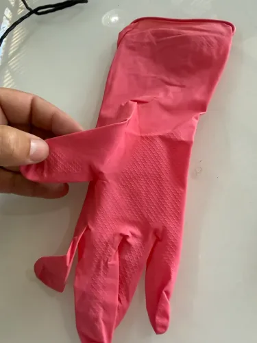 Luva de látex