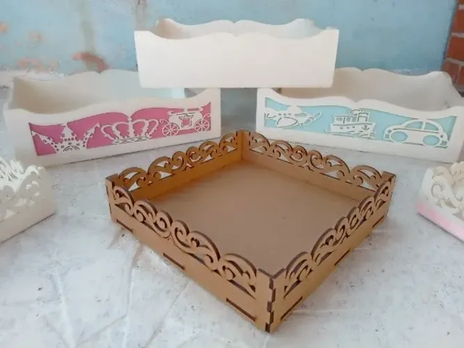 Kit Bandejas de Festa 6pcs