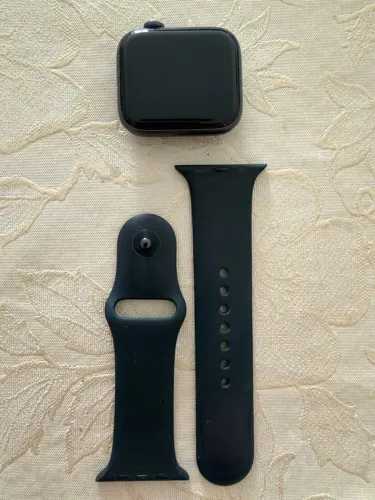 Apple Watch Series 5 44mm (GPS) Preto - Tela Impecável + Acessórios Originais