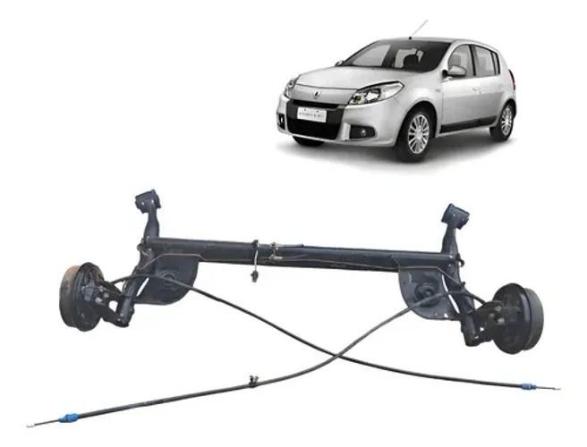 Eixo Traseiro Renault Sandero Expression 1.6 2011 (usado) Original