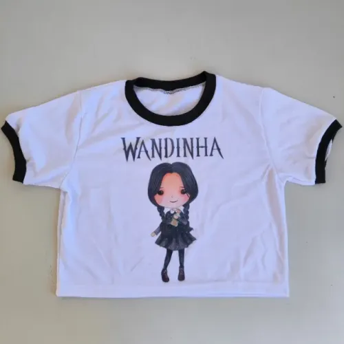 Blusa Infantil Menina Wandinha