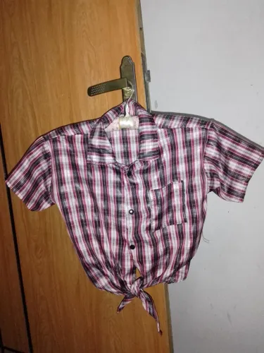 BLUSA XADREZ DE CAIPIRA INFANTIL