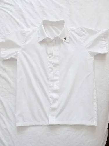 Camisa manga curta branca