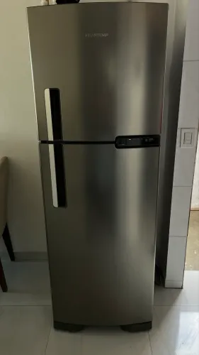Geladeira Brastemp inox