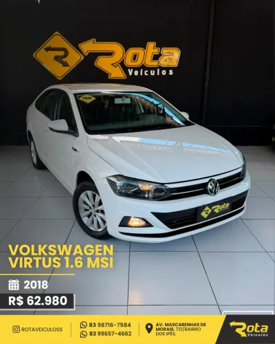 Volkswagen Virtus 1.6 MSI Flex 16V 5P Mec. 2018