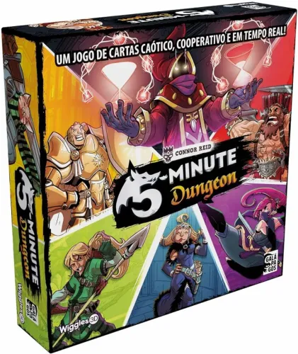 5 Minute Dungeons (Lacrado) Boardgame - Jogo de tabuleiro