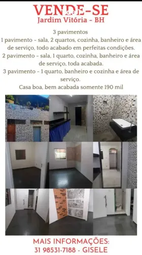 Não tem garagem, mais pode desfazer algum cômodo em baixo e fazer