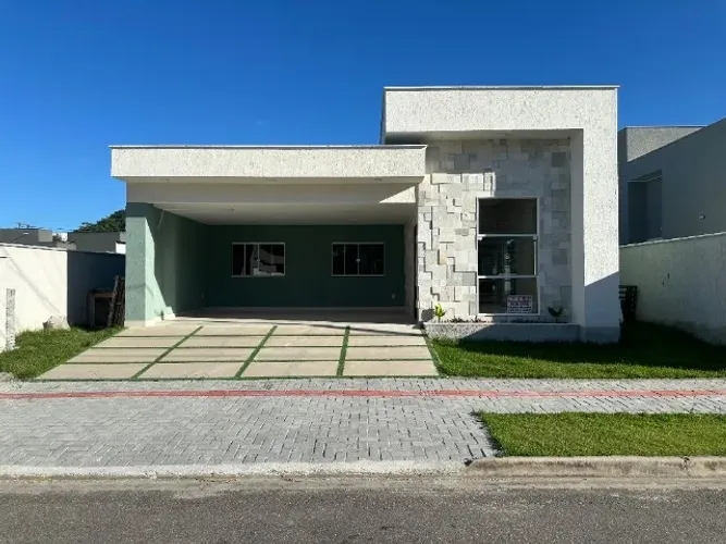 Casa Linear de alto padrão, 4 quartos c/2 suites - Cond. Solaris - Cajueiros - Maricá - RJ
