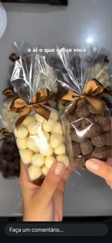 Pipoca gourmet lembrança aniversário