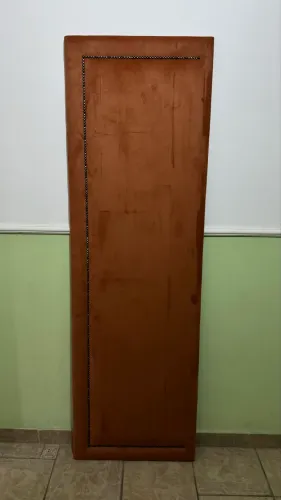 Cabeceira de cama king size em veludo