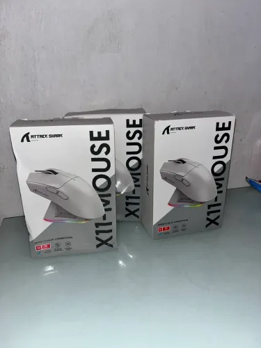 Mouse attack shark X11 Sem fio Novo Lacrado