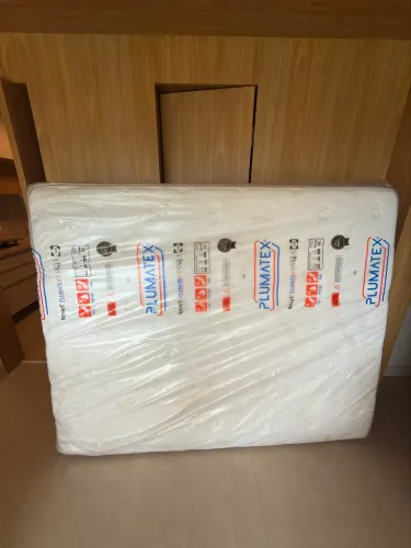 Colchão Herval Queen Pallace Bambu, 32x158x198 cm,