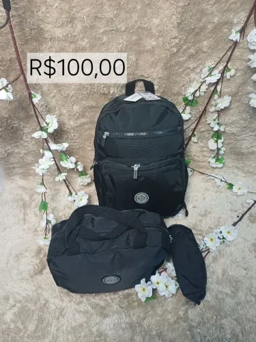 Kit mochila feminina