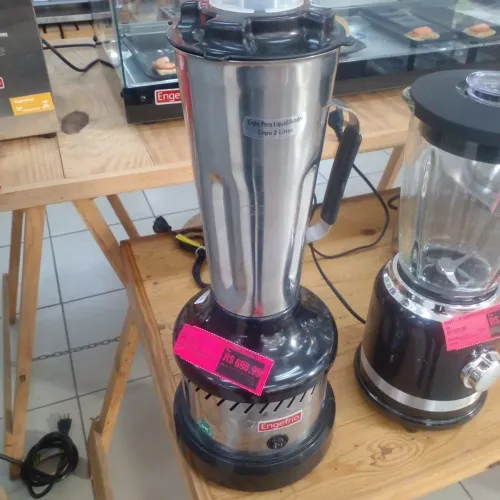 LIQUIDIFICADOR INDUSTRIAL DE 2 LITROS EM INOX DE ALTA ROTACAO, NOVO, PROMOÇÃO!!!!