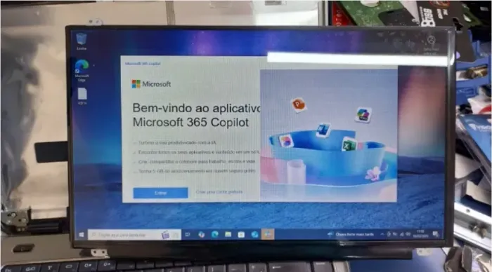 Tela Para Notebook 15.6 Led Slim 40 Pinos Imagem Perfeita