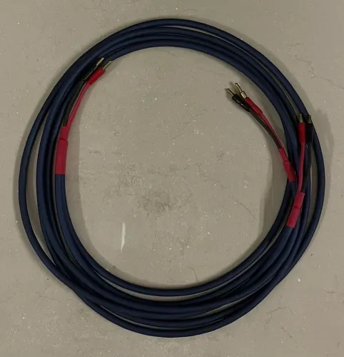 Audio Art Cable SC-5 High Resolution Speaker Cable com Banana Gold (High End)