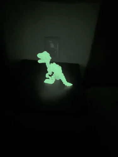 Brinquedo dinossauro Fosforescente