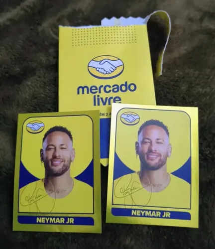 Envelope Lacrado Figurinhas Neymar Especial Mercado Livre