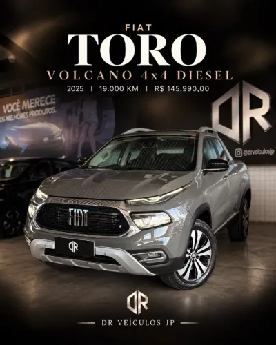 Fiat Toro Volcano 2.2 16V 4X4 TB Diesel Aut. 2025