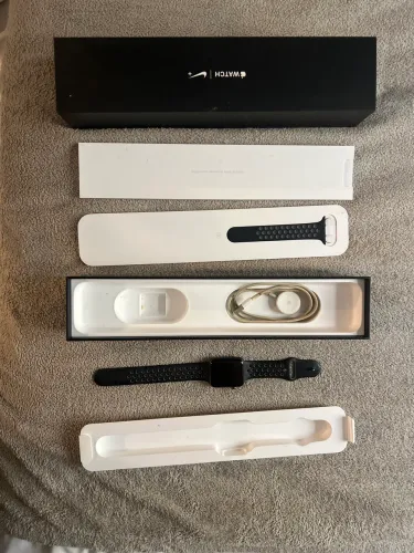 Apple Watch Nike+ Series 2 42mm Cinza Espacial