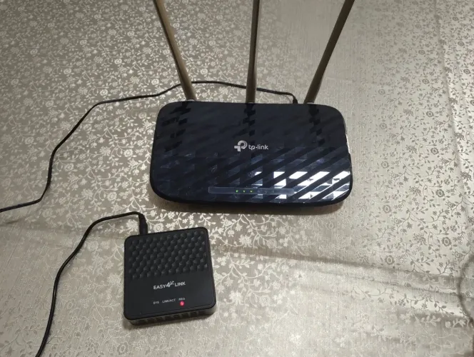 Roteador e modem