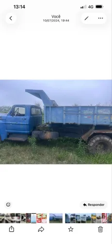 Ford F600 caçamba 