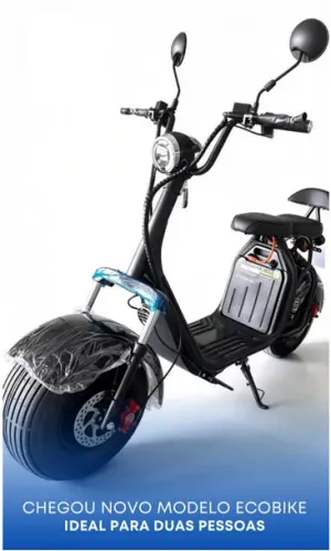 Vendo Ecobike, bicicleta elétrica M2000, 1000W