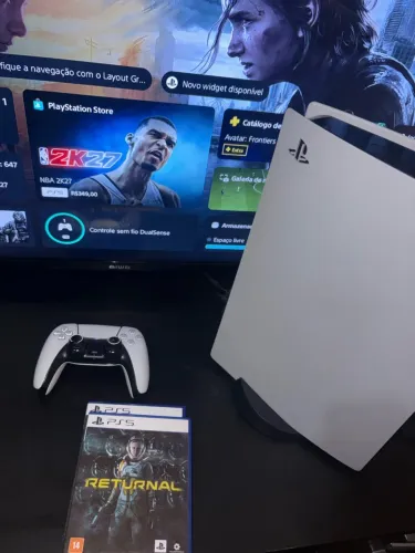 PlayStation 5 2 jogo controle