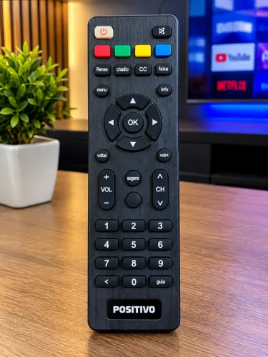 CONTROLE REMOTO PARA CONVERSOR DIGITAL POSITIVO