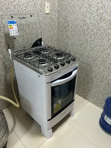 Fogão 4 bocas com ascendimento automático 