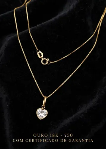 Corrente Veneziana ouro18k-750