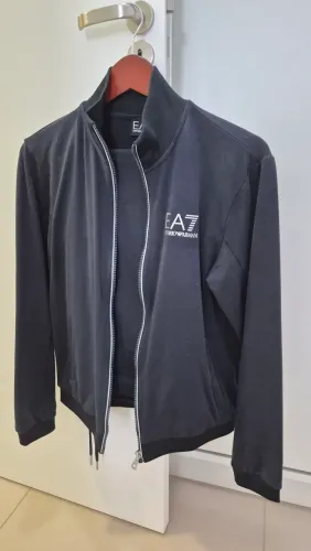 Conjunto agasalho Empório Armani, malha, tamanho PP