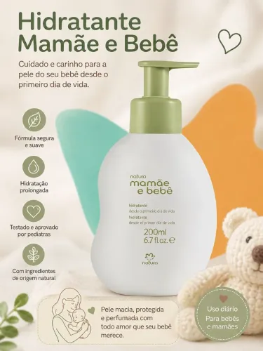 Hidratante mamãe bebê