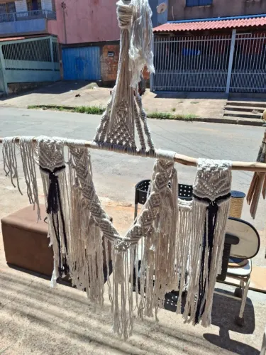 Painel macrame 