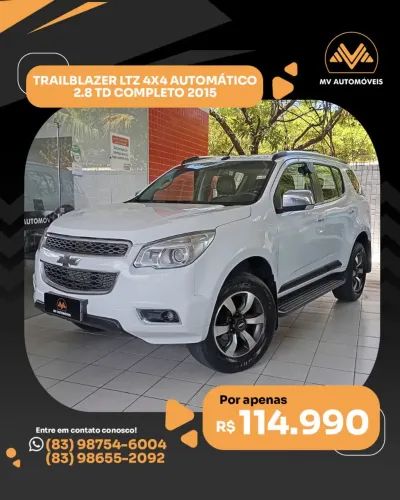 Chevrolet Trailblazer LTZ 2.8 Ctdi Diesel Aut. 2015