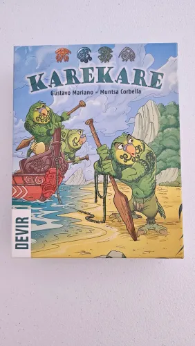 Jogo de Tabuleiro Karekare - Board Game