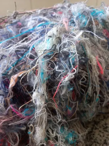 ESTOPA DE FIO COLORIDO 100 REAIS 20KG
