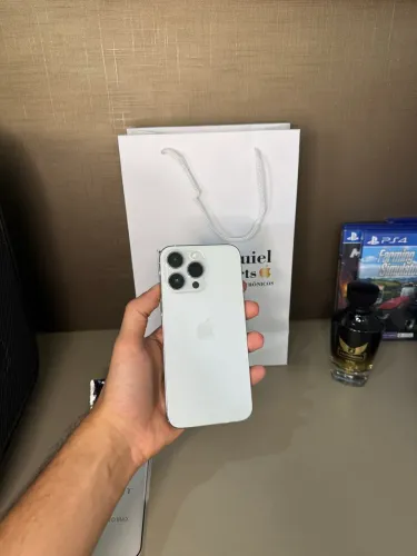 iPhone 14 Pro Max 256Gb Silver IMPECÁVEL