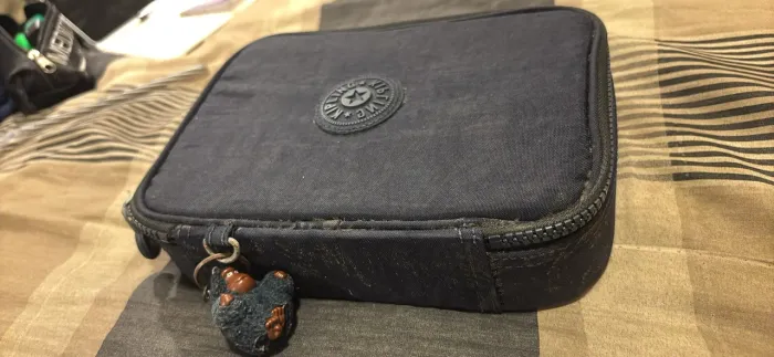 Estojo Kipling 100 pens azul marinho