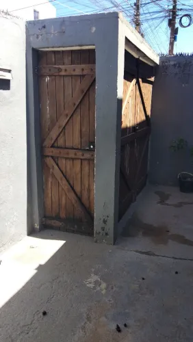 Portao de madeiras